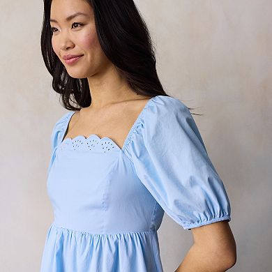 Women's LC Lauren Conrad Short Sleeve Empire Mini Dress