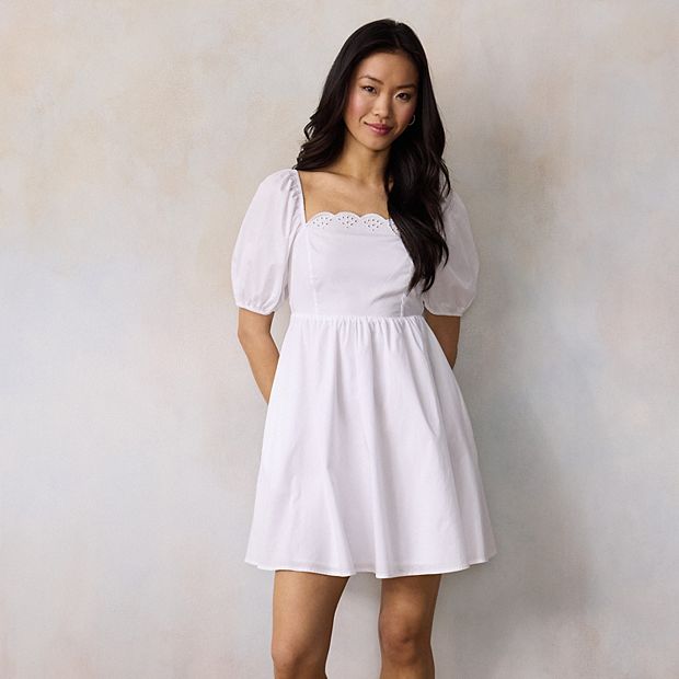 Women's LC Lauren Conrad Short Sleeve Empire Mini Dress