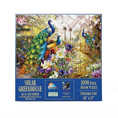 Solar Greenhouse 1000 piece Jigsaw Puzzle