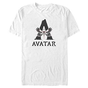 Disney's Big & Tall Avatar: Fire and Ash Creature Logo Graphic Tee