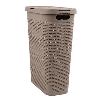 Mind Reader Slim Laundry Basket