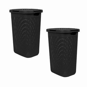 Mind Reader Laundry Basket 2 pc Set