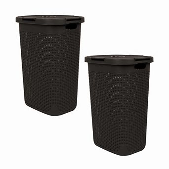 Mind Reader Laundry Basket 2 pc Set