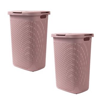 Mind Reader Laundry Basket 2 pc Set