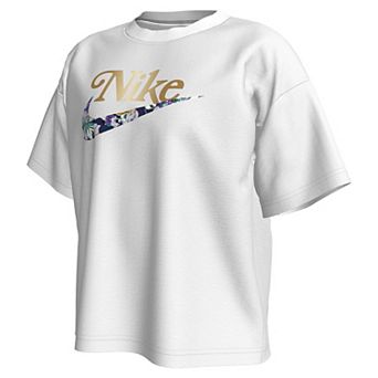 Girls 7-16 Nike Swoosh Fill Boxy Graphic Tee