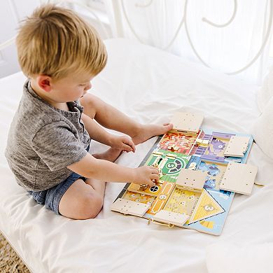 Melissa & Doug Latches Board Educational Activity Toy