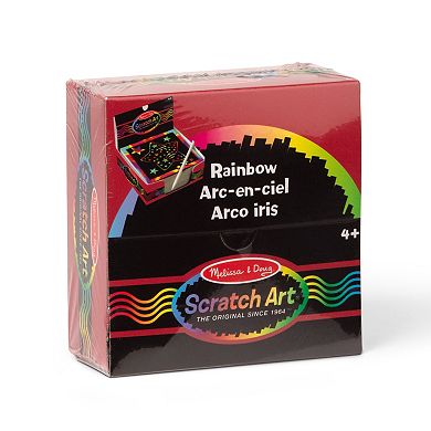 Melissa & Doug Rainbow Mini Scratch Art Notes