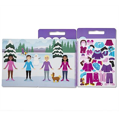 Melissa & Doug Restickable Stickers Dress-Up Activity Book