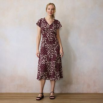 Petite LC Lauren Conrad Empire Midi Dress