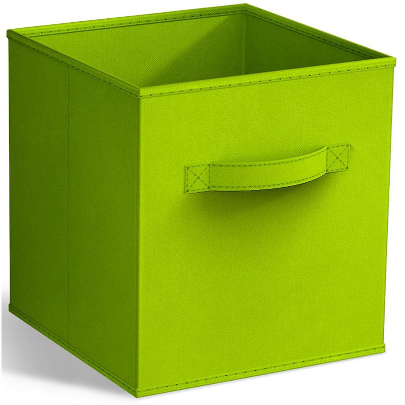 Sorbus 11-Inch Foldable Storage Cube, Green