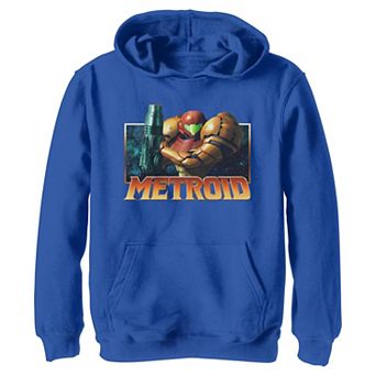 Boys 4-20 Nintendo Metroid Graphic Hoodie