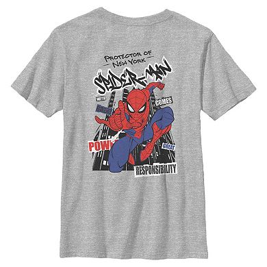 Boys 4-7 Marvel Spider-Man Protector Of New York Graphic Tee