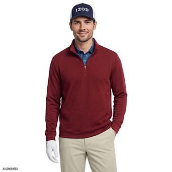 Men’s IZOD Golf Hydrashield Quarter Zip Pullover