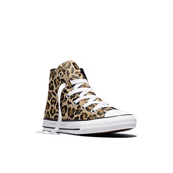 Converse Chuck Taylor All Star Girls Lace-Up High Top Leopard Print Sneakers