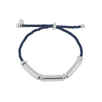 LC Lauren Conrad Bold Corded & Metal Pull-Tie Bracelet