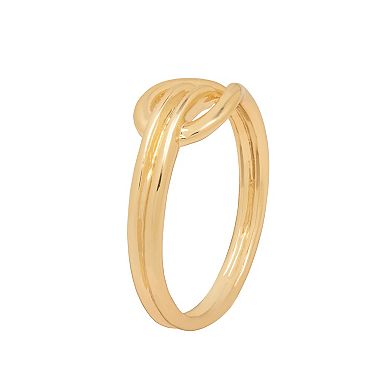 LC Lauren Conrad Gold-Tone Bold Full Ring