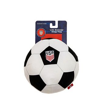 U.S. Soccer Ball Stuffed Plush Dog Toy