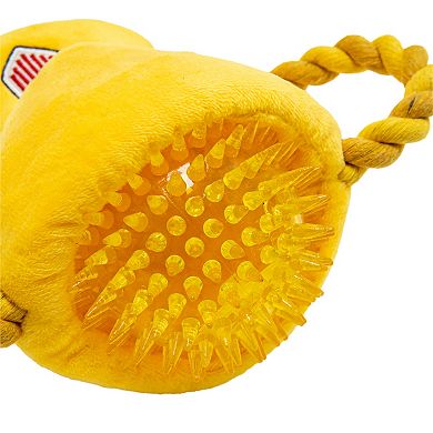 US Soccer Spikey Trophy TPR Rope Dog Toy