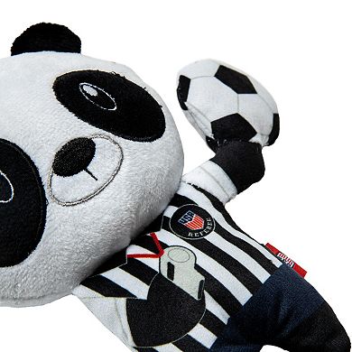 U.S. Soccer Panda Referee Plush Dog Toy