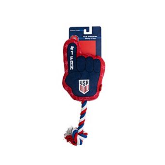 U.S. Soccer #1 Fan Plush Rope Dog Toy