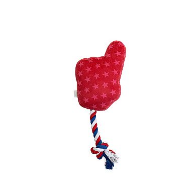 U.S. Soccer #1 Fan Plush & Rope Dog Toy