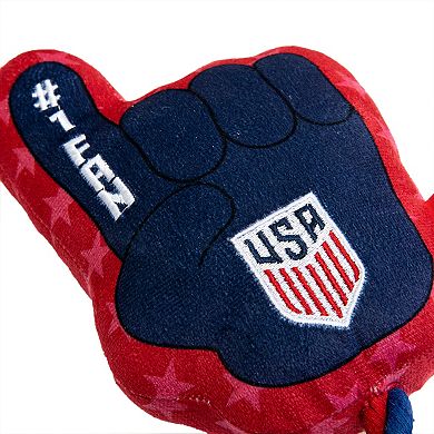U.S. Soccer #1 Fan Plush & Rope Dog Toy