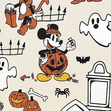 Celebrate Together Disney's Mickey Mouse Halloween PEVA Tablecloth