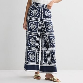 Petite Nine West Palazzo Pants
