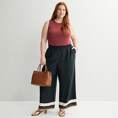 Plus Size Nine West Palazzo Pants
