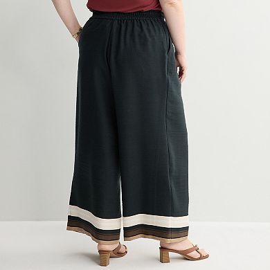 Plus Size Nine West Palazzo Pants