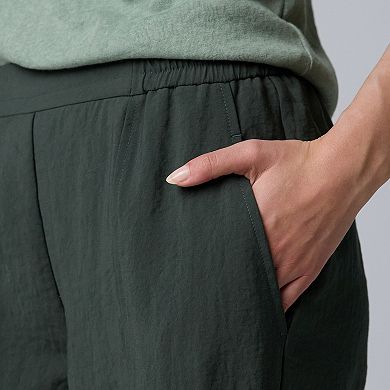 Women's Simply Vera Vera Wang Elastic Waist Joggers