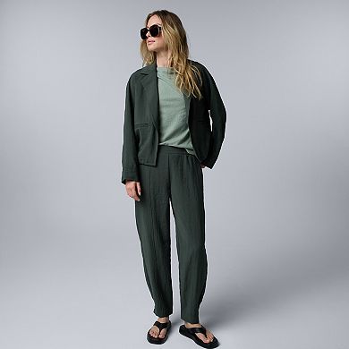 Women's Simply Vera Vera Wang Elastic Waist Joggers