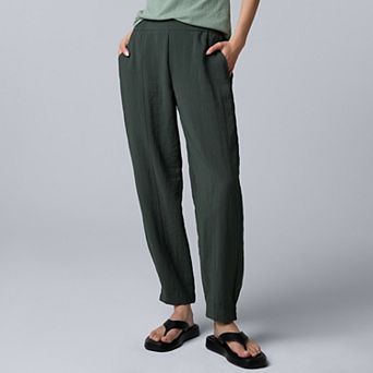 Women's Simply Vera Vera Wang Elastic Waist Joggers