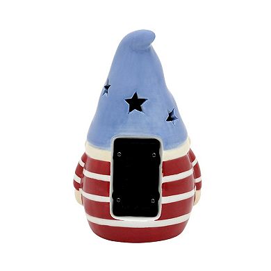 Celebrate Together™ Americana LED Gnome Solar Lantern Outdoor Decor