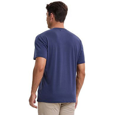 2 Packs Men's Henley T-Shirts Casual Summer Short Sleeves Button Basic Tee