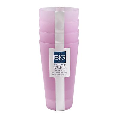 The Big One® 4-Pack 20-oz. Polypropylene Tumblers