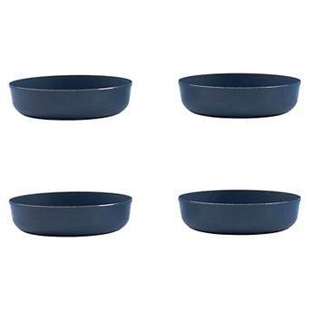 The Big One® 4 pc Polypropylene Deep Plate Set