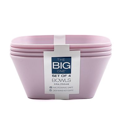 The Big One® 4-Piece Polypropylene Bowl Set
