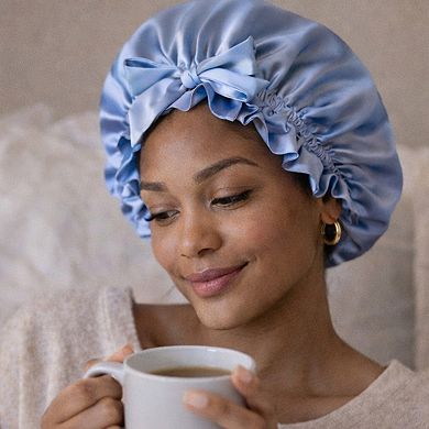 100% Silk Double Layer Long Tie Caps