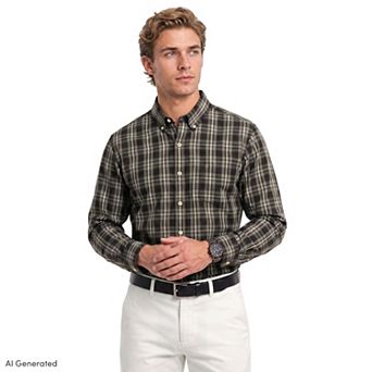 Men’s IZOD Holiday Tartans Button-Down Shirt