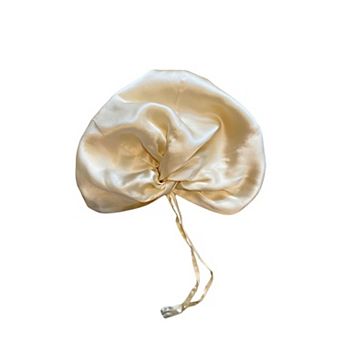 Pure Silk Twisted Turban Style Cap Adjustable Strings