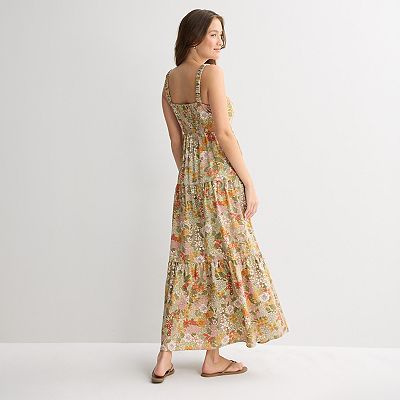 maxi dresses juniors Katie J NYC Serenity Dress Serene Blue / Juniors/Women M relaxed fit perfect for everything from casual outings to special occasions Juniors' Rewind Cut Out Maxi