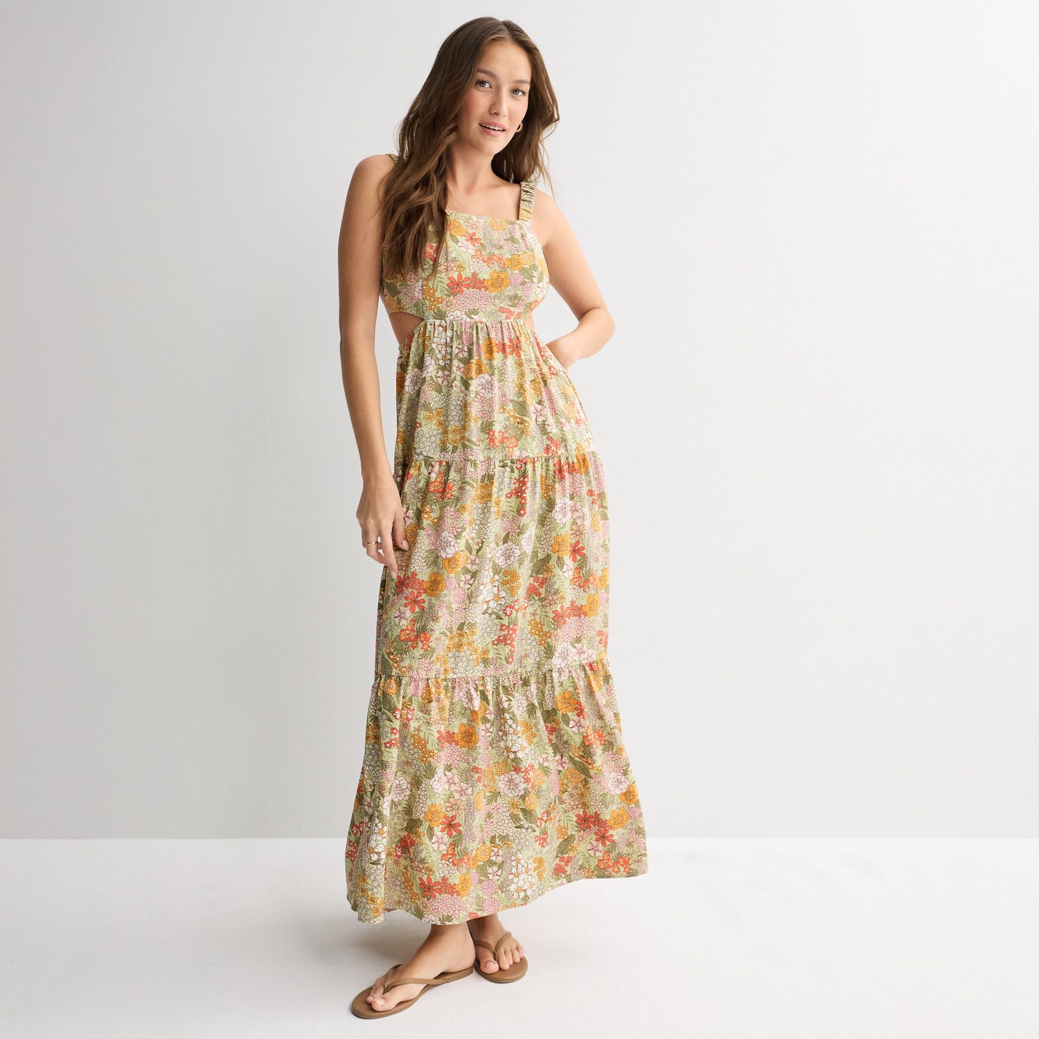 Женские платья Rewind Juniors' Rewind Cut Out Maxi Dress