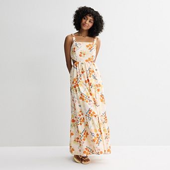Juniors' Rewind Cut Out Maxi Dress