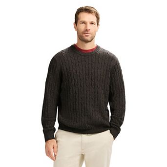 Men's IZOD Cable Knit Crew Neck Sweater