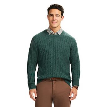 Men's IZOD Cable Knit Crew Neck Sweater