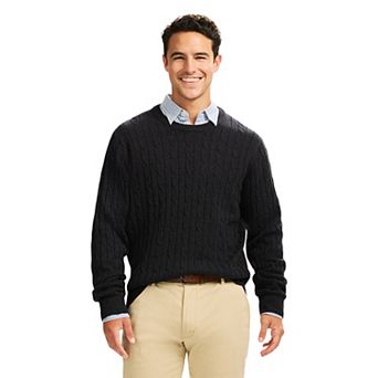 Men's IZOD Cable Knit Crew Neck Sweater