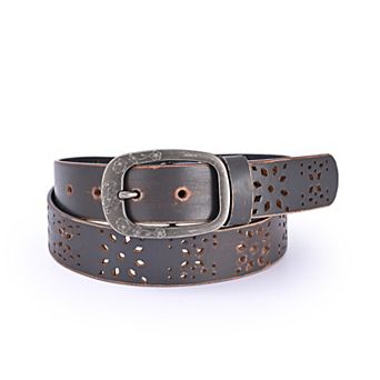 Women's Blooming Crocus Leather Belt