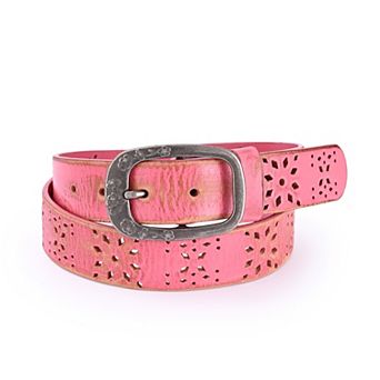 Women's Blooming Crocus Leather Belt