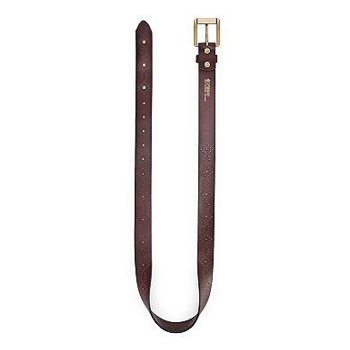 Women's Daisy Blossom Leather Belt